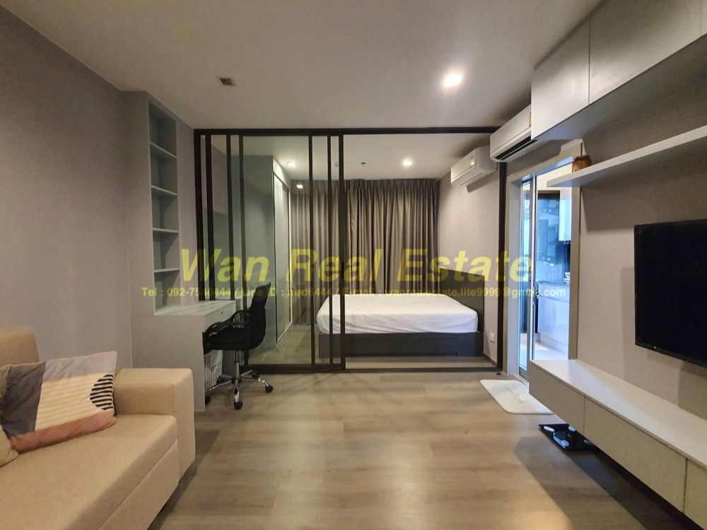 ให้เช่าคอนโดรัตนาธิเบศร์ สนามบินน้ำ พระนั่งเกล้า : ให้เช่าคอนโด politan aqua ชั้น 15 ขนาด 31 ตร.ม. วิวแม่น้ำ ตกแต่งสวย ครบพร้อมอยู่