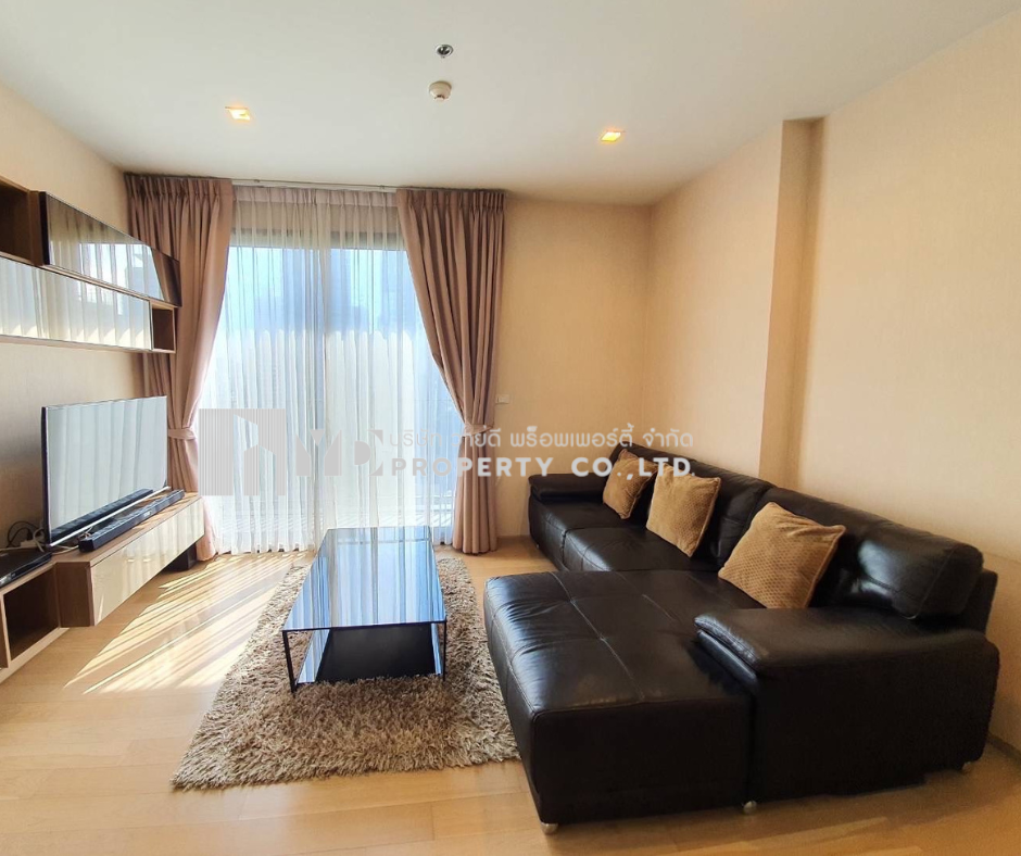 For RentCondoSukhumvit, Asoke, Thonglor : RENT Very cheap: HQ Thonglor by Sansiri I 1 BED 1 BATH 51 sqm. with Bathtub - 32,000 baht