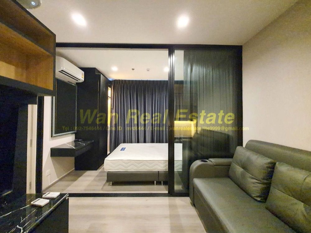ให้เช่าคอนโดรัตนาธิเบศร์ สนามบินน้ำ พระนั่งเกล้า : ให้เช่าคอนโด politan rive ชั้น 32 เนื้อที่ 25 ตร.ม. ตกแต่งสวย ครบพร้อมอยู่ วิวแม่น้ำ