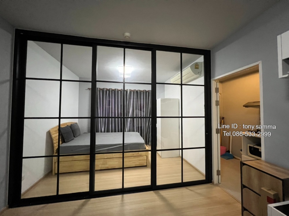 ให้เช่าคอนโดรัตนาธิเบศร์ สนามบินน้ำ พระนั่งเกล้า : ให้เช่าพลัมคอนโดสามัคคี ห้องใหญ่+ครัวแยก+เฟอร์ฯครบ 6,000 รวมส่วนกลาง ตึก C ชั้น 4