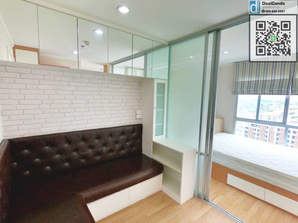 ให้เช่าคอนโดแจ้งวัฒนะ เมืองทอง : [VA068] มี VDO ห้องบิ้วอิน ให้เช่า ลุมพินีวิลล์ แจ้งวัฒนะ-ปากเกร็ด ชั้น 12A ตึก B