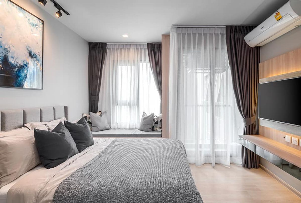 For RentCondoWitthayu, Chidlom, Langsuan, Ploenchit : Life One Wireless⭐Studio 1 Bedroom⭐25 sqm⭐BTS Ploenchit