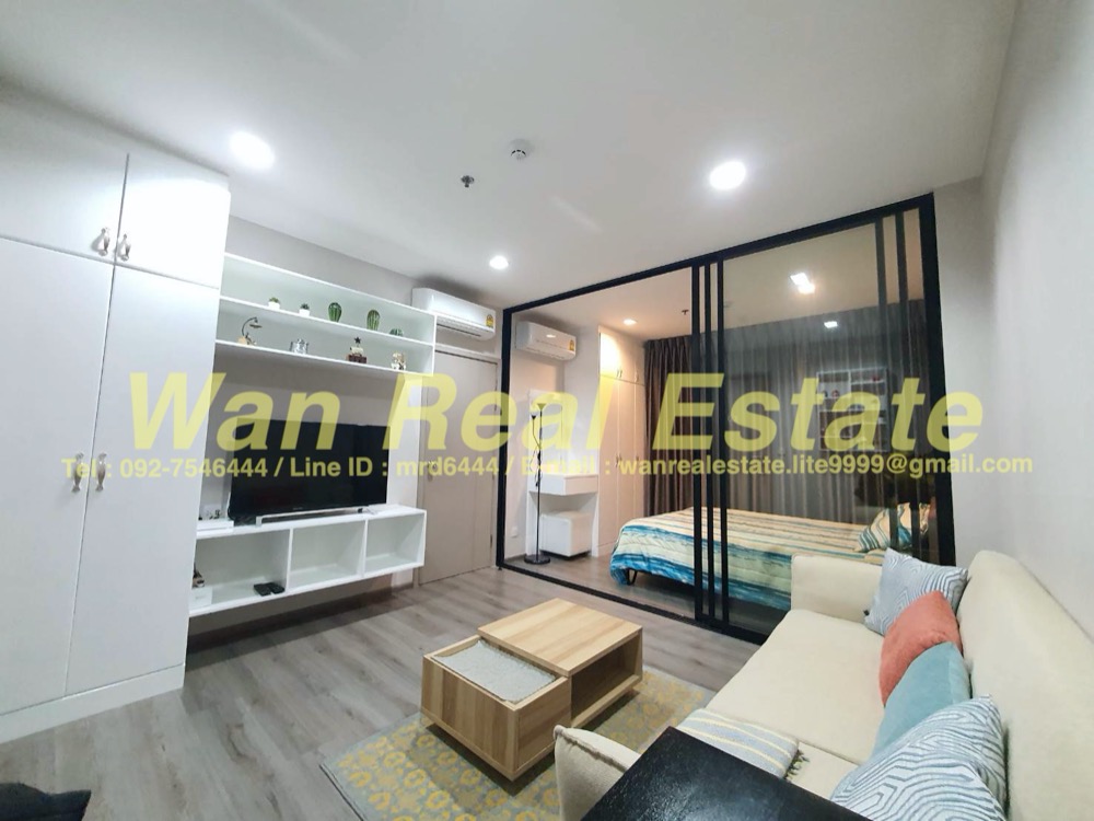 ให้เช่าคอนโดรัตนาธิเบศร์ สนามบินน้ำ พระนั่งเกล้า : ให้เช่าคอนโด politan rive ชั้น 53 ขนาด 31 ตร.ม. วิวแม่น้ำ ครบพร้อมอยู่ ราคาประหยัด ฟรีอินเทอร์เนต
