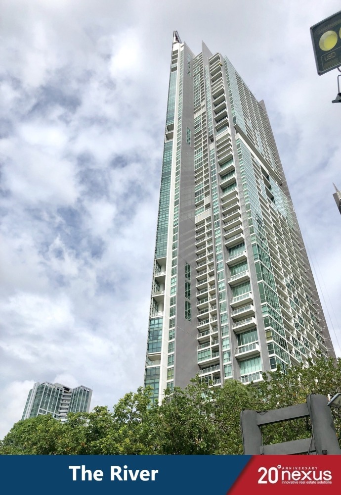 For RentCondoWongwianyai, Charoennakor : Condo for rent with large rooms near ICONSIAM The River.