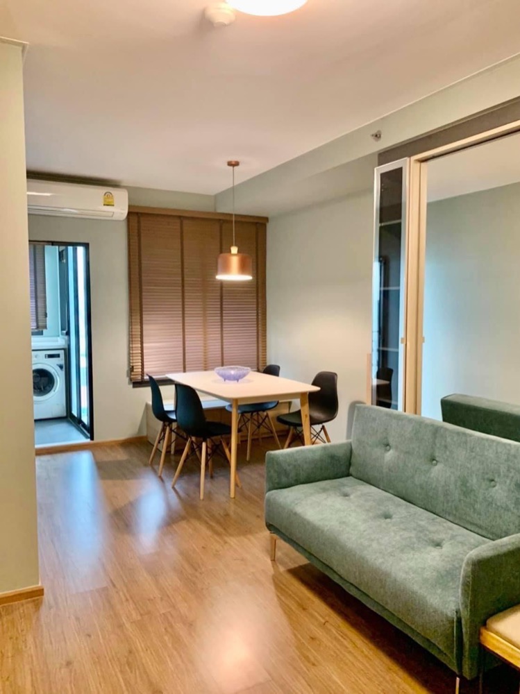For RentCondoRama3 (Riverside),Satupadit : Big room, ready to move in on Rama III Road Chao Phraya River view, U delight riverfront project rama3 🔥