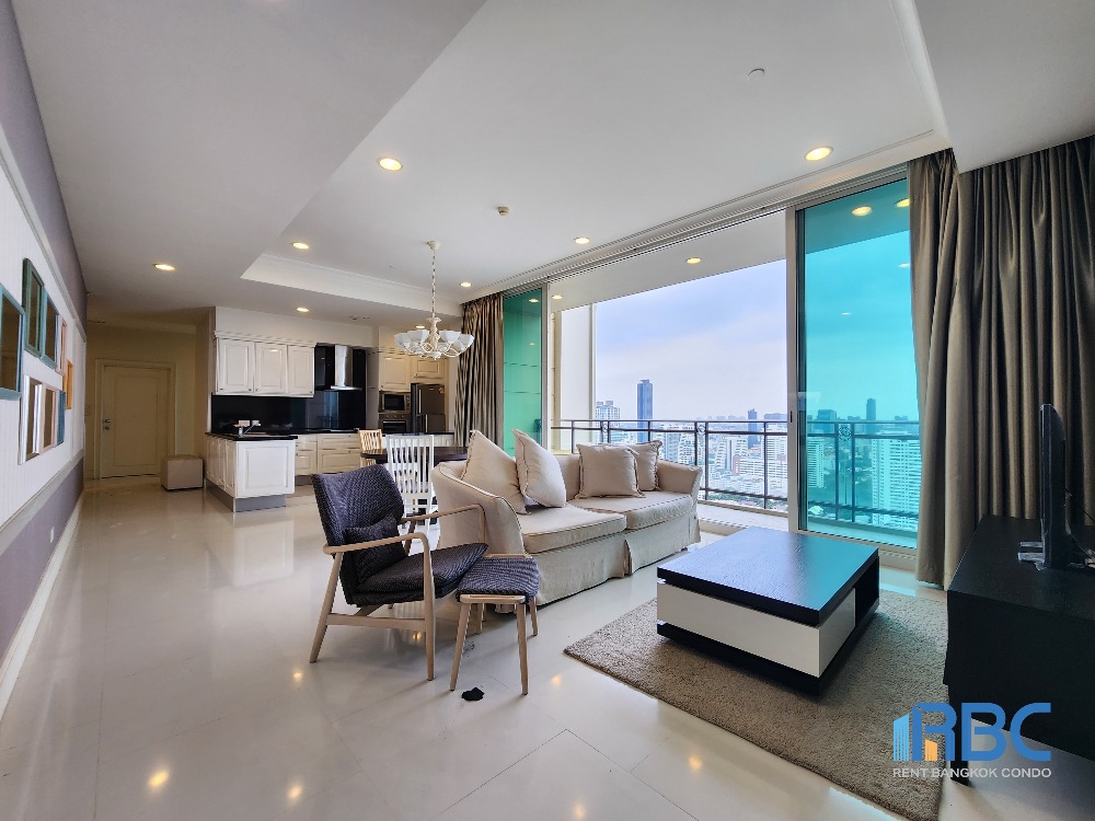 ให้เช่าคอนโดสุขุมวิท อโศก ทองหล่อ : Condo for rent, Royce Private Residences, Sukhumvit 31, 2 bedrooms, near BTS Phrom Phong
