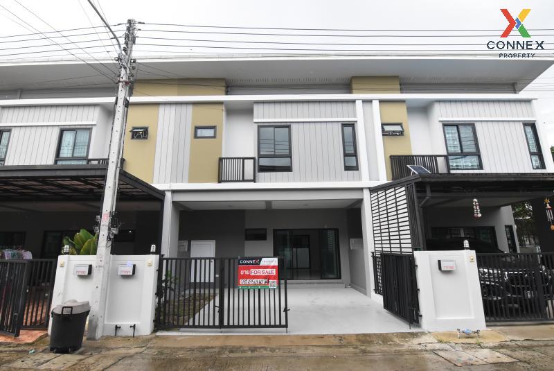 For SaleTownhomePathum Thani,Rangsit, Thammasat : FOR SALE townhome , The Modish Ratchapruek - Kanjanapisek , wide frontage , newly renovated , Khlong Phra Udom , Lat Lum Kaeo , Pathum Thani , CX-53494
