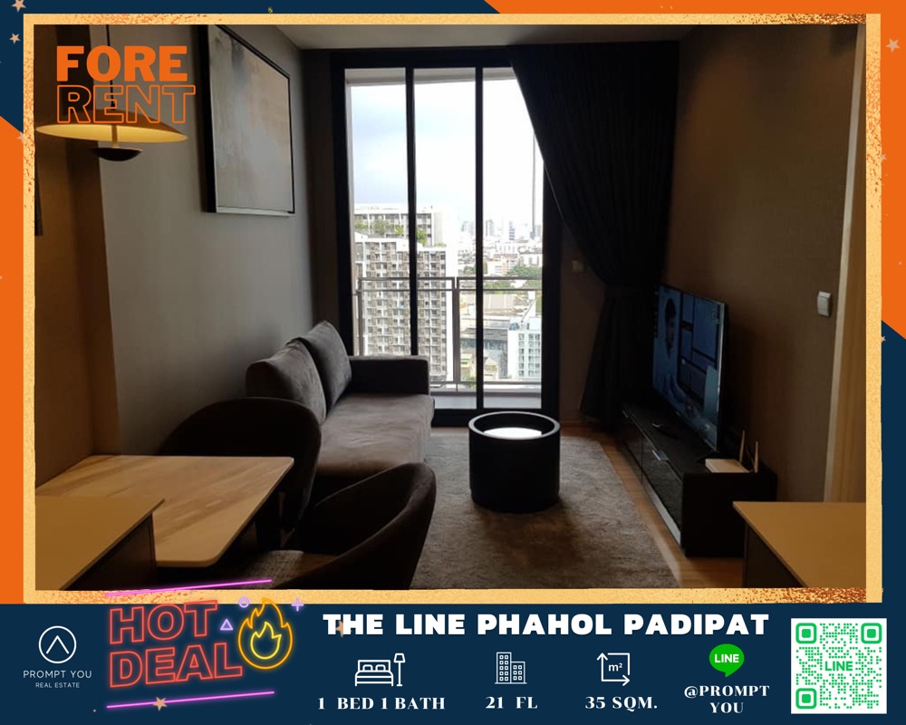 For RentCondoSapankwai,Jatujak : 🔥The Line Phahol-Pradipat🔥 Beautiful room, high floor, special price // Ask for more information LineID:@Promptyou8