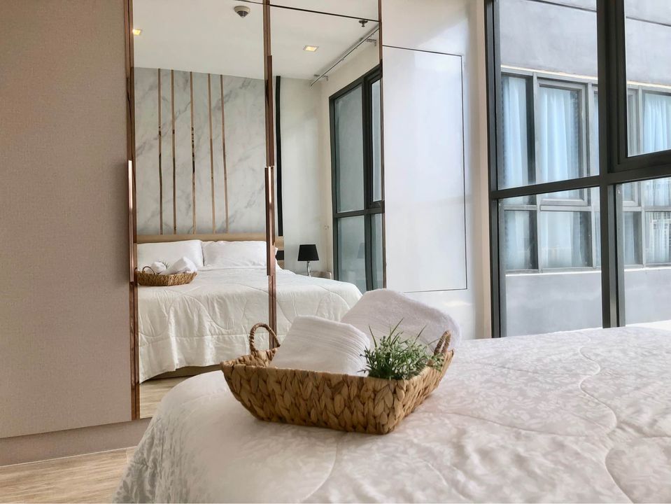For RentCondoRama9, Petchburi, RCA : Duplex Room for Rent⭐IDEO Mobi Rama 9⭐1 Bed⭐MRT Rama9