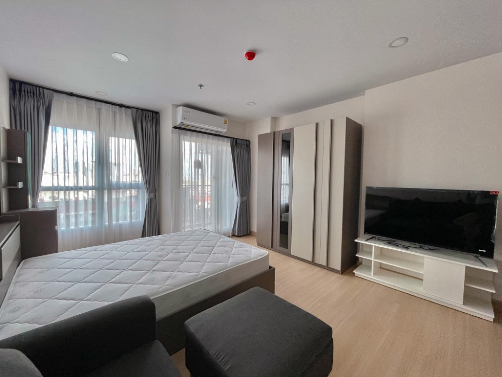 For RentCondoRamkhamhaeng, Hua Mak : Condo for rent, Supalai Veranda, Ramkhamhaeng, new room, not ready to move in, near Ramkhamhaeng University and ABAC University, Building C, room size 28 Sqm