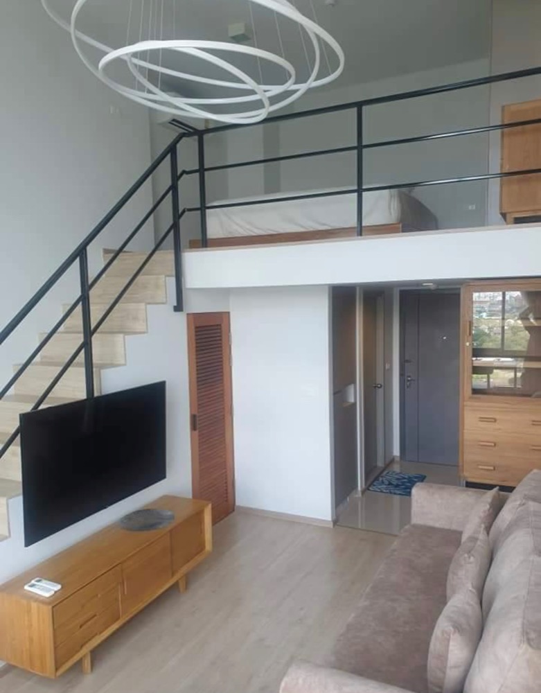 ให้เช่าคอนโดพระราม 9 เพชรบุรีตัดใหม่ RCA : For rent studio hybrid high floor good view