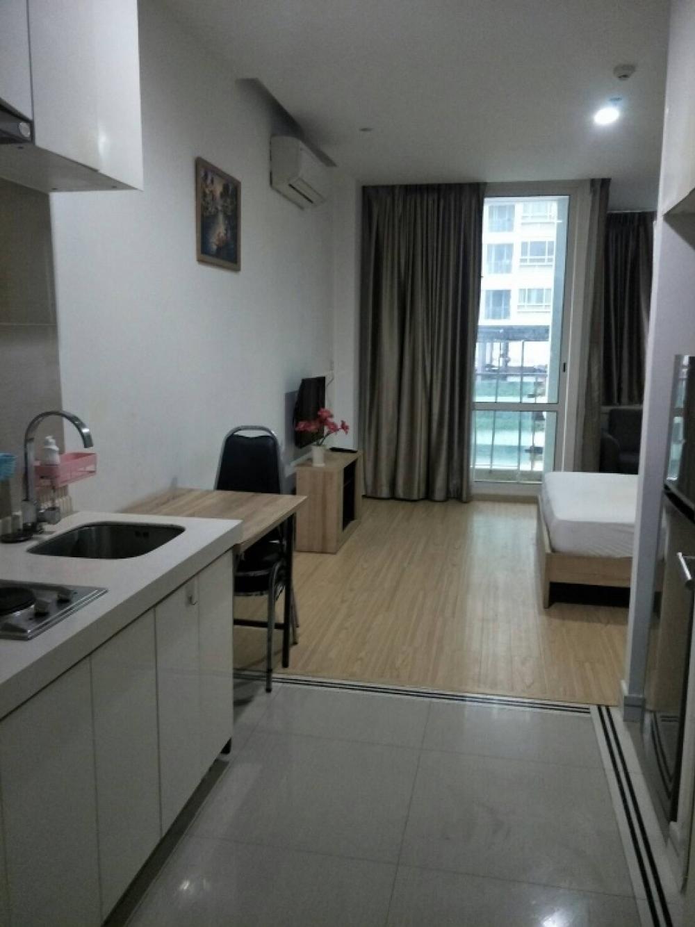 For RentCondoRama9, Petchburi, RCA : For rent TC Green Condo Building A, 6th floor, Studio