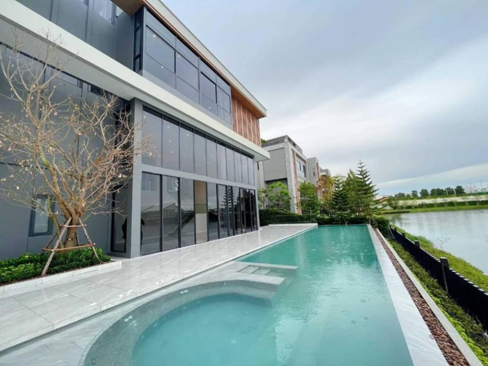 For SaleHouseLadkrabang, Suwannaphum Airport : Selling lake legend project, Bangna-Suvarnabhumi Lake View, selling 145,000,000 (transfer fee half)