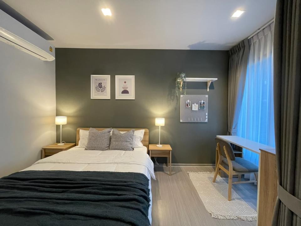 For RentCondoRama9, Petchburi, RCA : 🌸For rent Life Asoke-Rama9 Condo, Studio26 sq.m, Near MRT Rama9 station, Fully furnished(Property code 65PR0061)