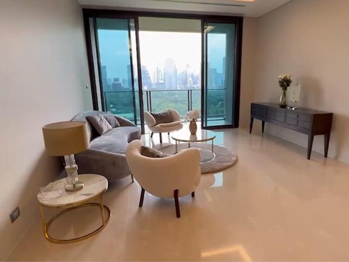 For SaleCondoWitthayu, Chidlom, Langsuan, Ploenchit : Condo For Sale The Residences at Sindhorn Kempinski Hotel Bangkok 2 Bedroom 3 Bathroom 145 sqm
