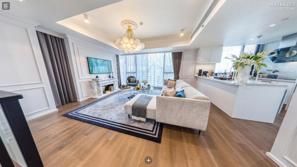 For SaleCondoSukhumvit, Asoke, Thonglor : (Fully furnished room!!) Duplex 3 bedrooms, 191 sqm., MUNIQ Sukhumvit 23, in the heart of Asoke-Sukhumvit