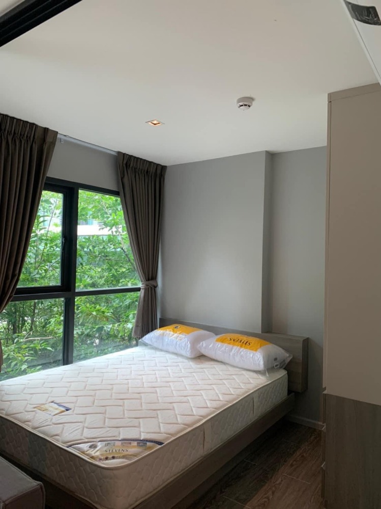 For RentCondoBangna, Bearing, Lasalle : For rent, Espen Condo Lasalle, size 26 sq.m., 2nd floor, Building C2, new building, in front of the project, opposite Sikarin Hospital, price 8,000 baht