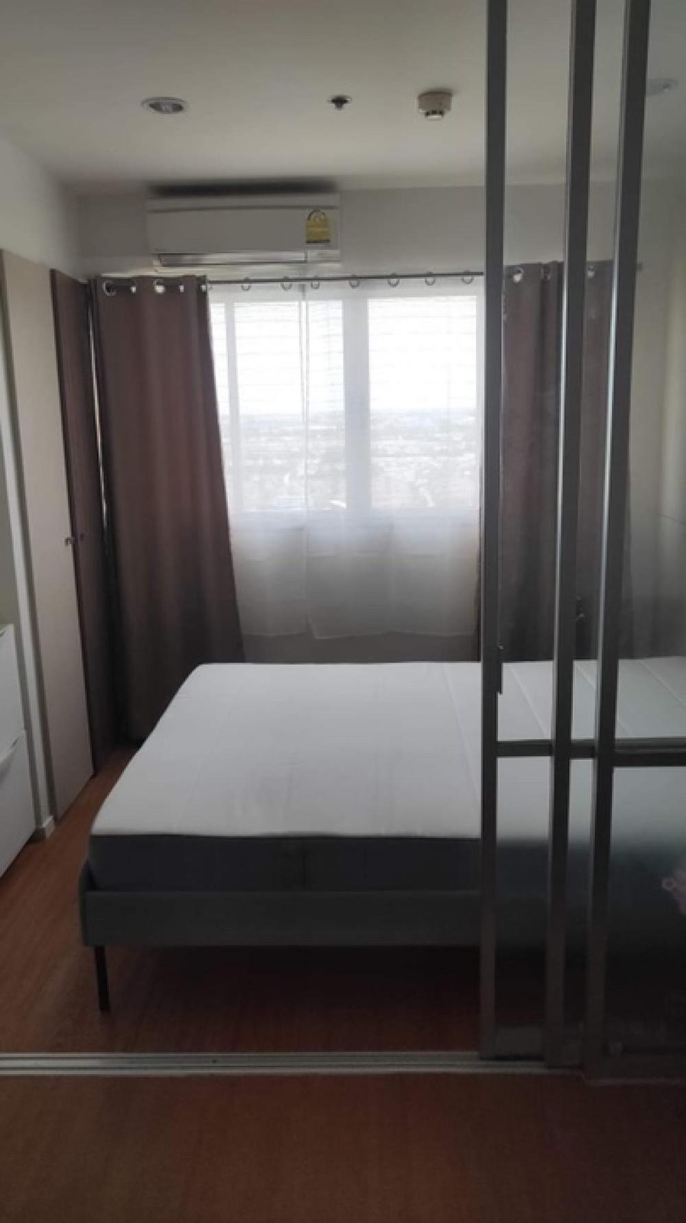 For RentCondoBangna, Bearing, Lasalle : Lumpini Mega City Bangna Lumpini mega city bangna Building D, 17th floor, 24 sq.m., fully furnished. Near Mega Bangna 6,500 baht