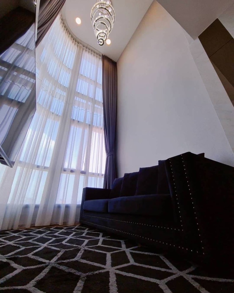 ให้เช่าคอนโดราชเทวี พญาไท : for rent Q chidlom 1 bed 2bath Duplex 🌟❤️