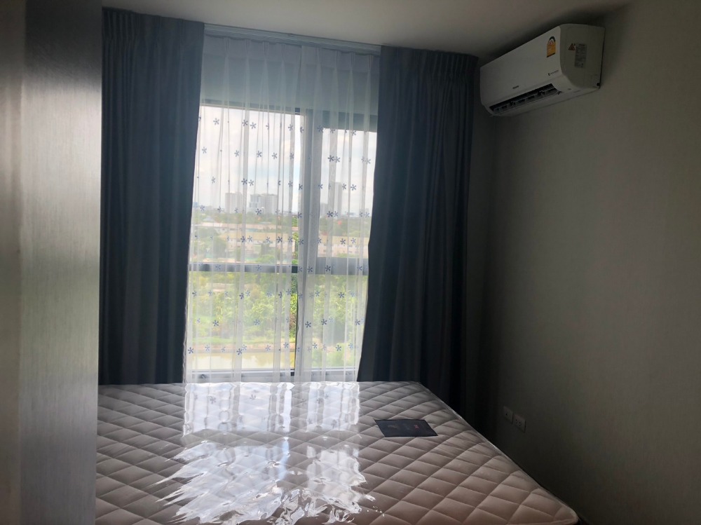 For RentCondoBangna, Bearing, Lasalle : For rent, Espen Condo Lasalle, size 27 sq m, 8th floor, Building A2, opposite Sikarin Hospital, price 8,000 baht.