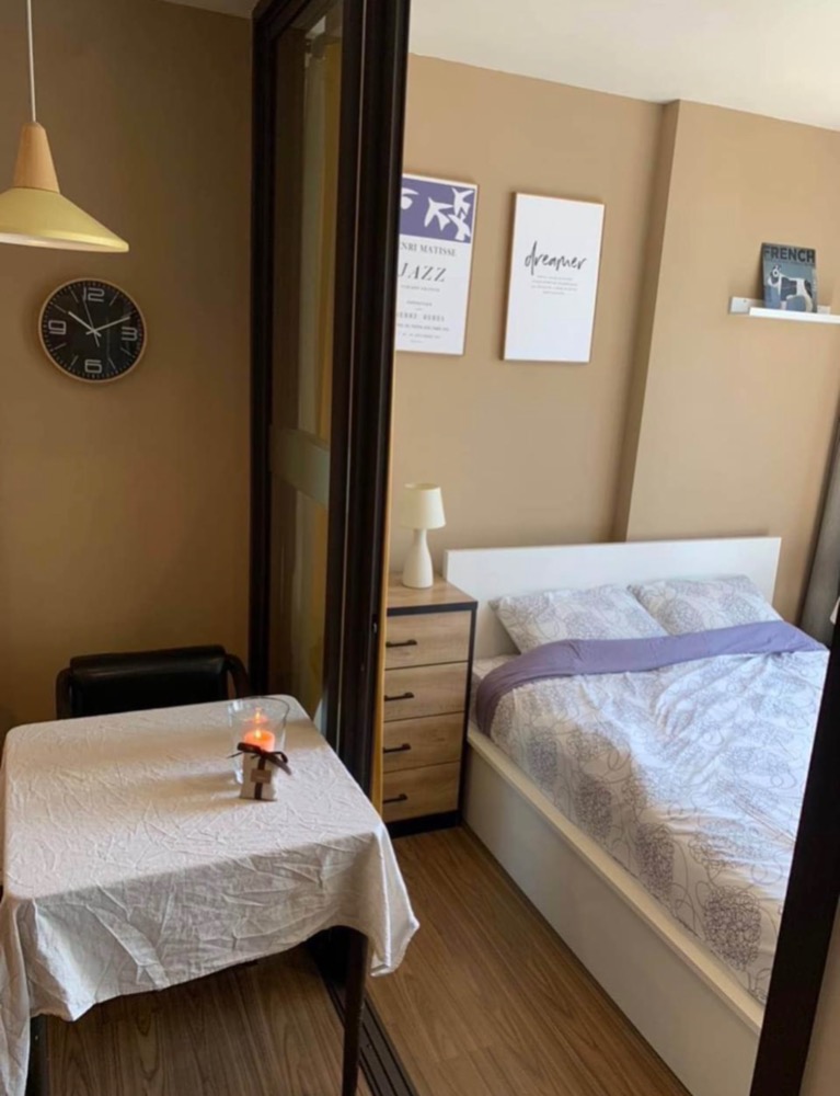 ให้เช่าคอนโดอ่อนนุช อุดมสุข : For rent The Line Sukhumvit 71 1 bedroom nice decorate