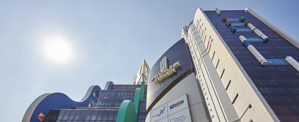 For RentOfficeBangna, Bearing, Lasalle : Office for rent (Office For Rent), office space, Interlink Tower Office Building, size 100 - 1,350 sq m (rental price 580 baht / sq m) near BTS Bang Na, Bang Na Trad , Suvarnabhumi Airport,