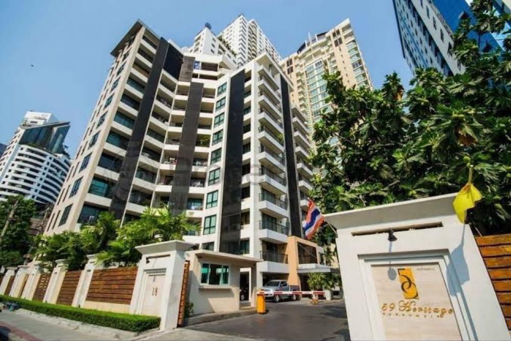 For RentCondoSukhumvit, Asoke, Thonglor : 59 Heritage Sukhumvit 59 (out of reservation 🚨) 1BEDROOM with furniture + electrical appliances ✅