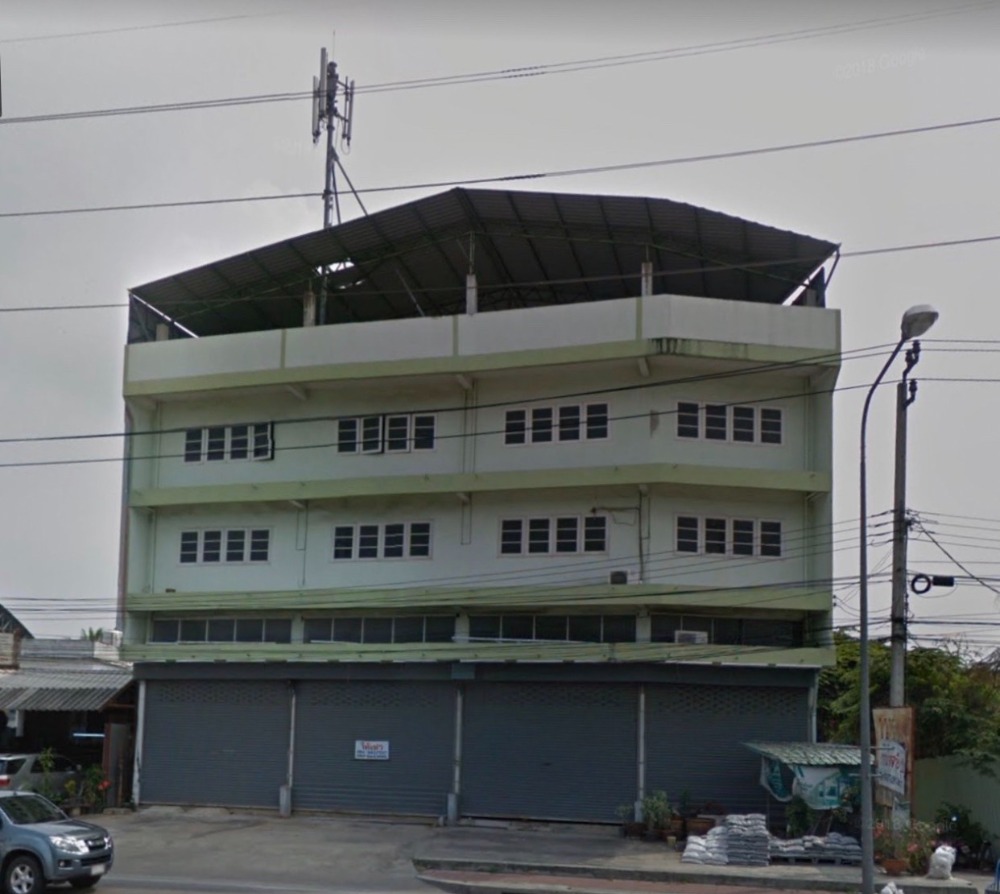 ขายอาคารพาณิชย์รัตนาธิเบศร์ สนามบินน้ำ พระนั่งเกล้า : ขายตึกแถว 4 ห้อง ติดถนนเลี่ยงเมืองนนทบุรี