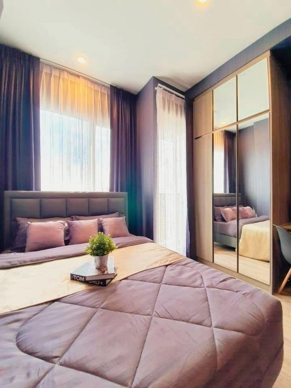 For RentCondoRamkhamhaeng, Hua Mak : Condo for rent, Knightsbridge Collage Ramkhamhaeng, beautiful room ✨️✨️