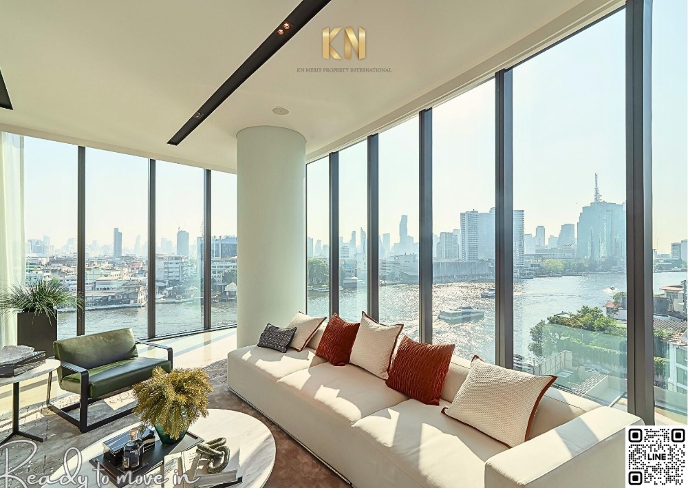 ให้เช่าคอนโดวงเวียนใหญ่ เจริญนคร : ให้เช่า คอนโด Banyan Tree Residences Riverside Bangkok ริมแม่น้ำเจ้าพระยา พร้อมลิฟท์ส่วนตัว 2 ห้องนอน 4 ห้องน้ำ ขนาด 160.85 ตรม.
