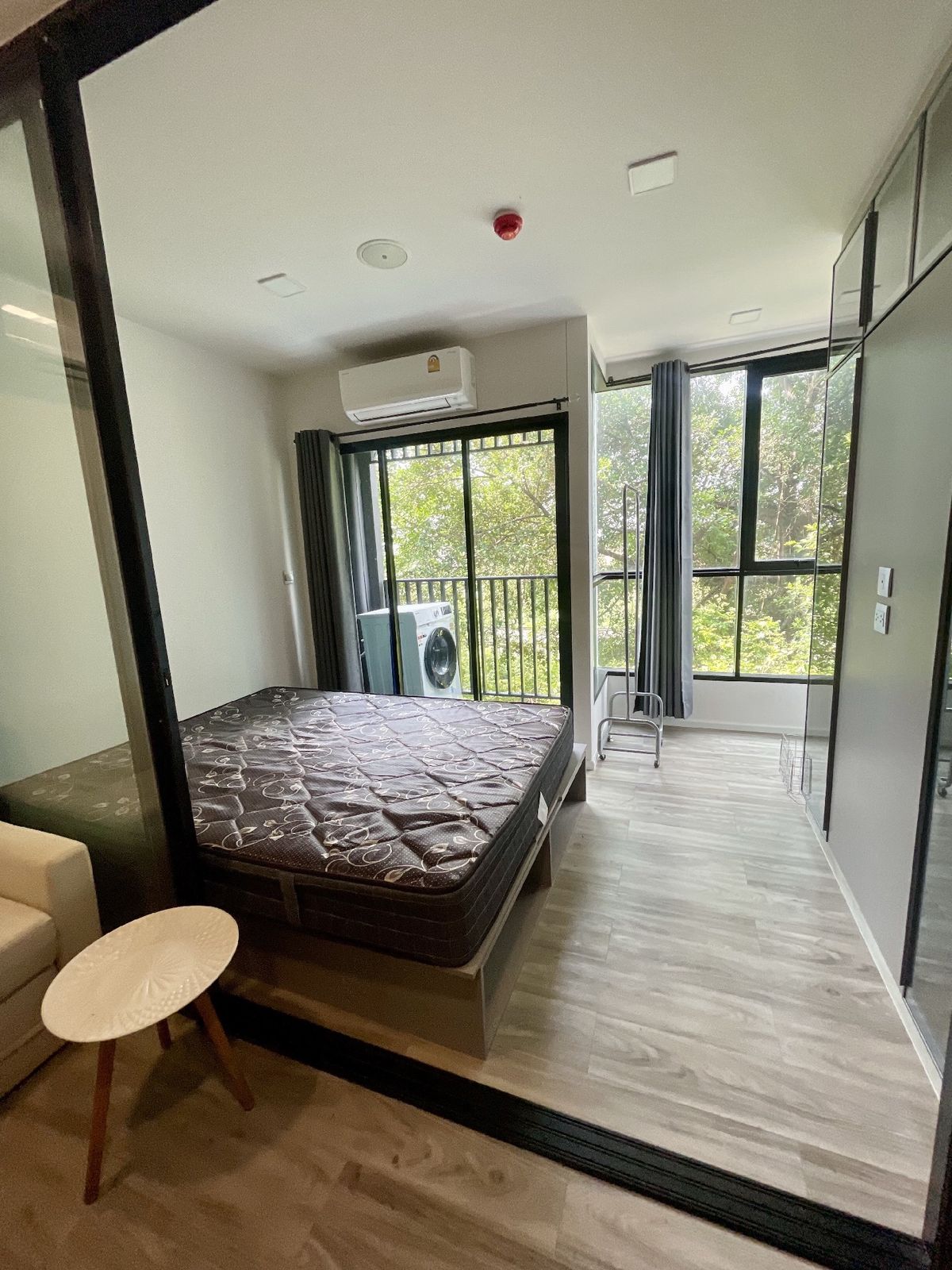 ให้เช่าคอนโดพุทธมณฑล ศาลายา : ให้เช่าคอนโด เคฟ ศาลายา พื้นที่ 23 ตร.ม. ชั้น 3 อาคาร B (เพิ่มเครื่องซักผ้าให้ใหม่)