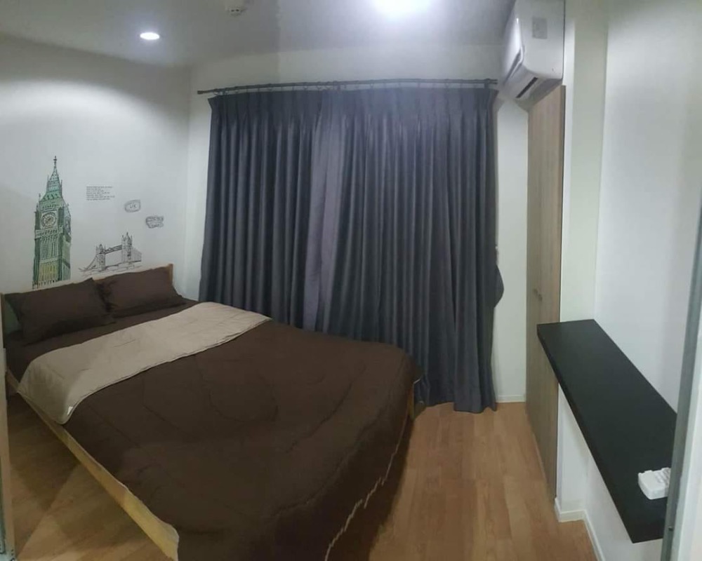 For SaleCondoOnnut, Udomsuk : ✅ Complete electrical appliances, only 1.27 million baht ✅ Lumpini Ville On Nut 46, near BTS On Nut, corner room, furniture, complete electrical appliances ready to move in