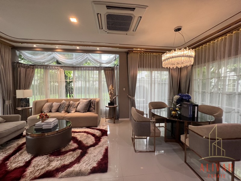 ให้เช่าบ้านเกษตร นวมินทร์ ลาดปลาเค้า : RH012023 ให้เช่า บ้านเดี่ยว 2 ชั้น โครงการ Grandio Ladprao-Kaset Nawamin