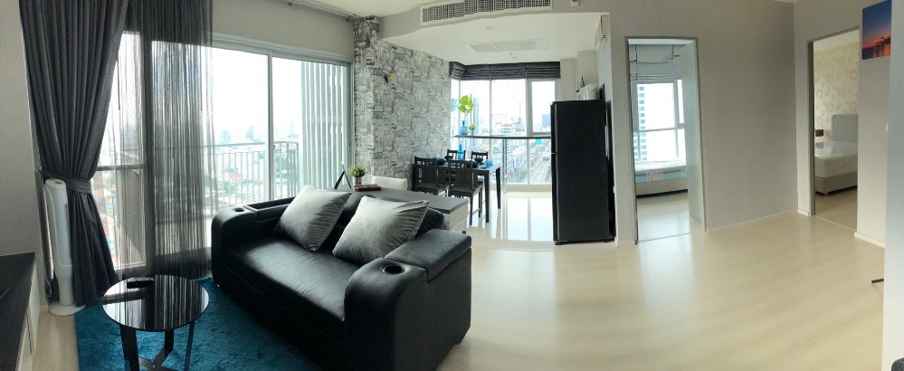ให้เช่าคอนโดรัชดา ห้วยขวาง : Life Ratchadapisek / 2 Bedrooms (FOR RENT), ไลฟ์ รัชดาภิเษก / 2 ห้องนอน (ให้เช่า) CREAM351