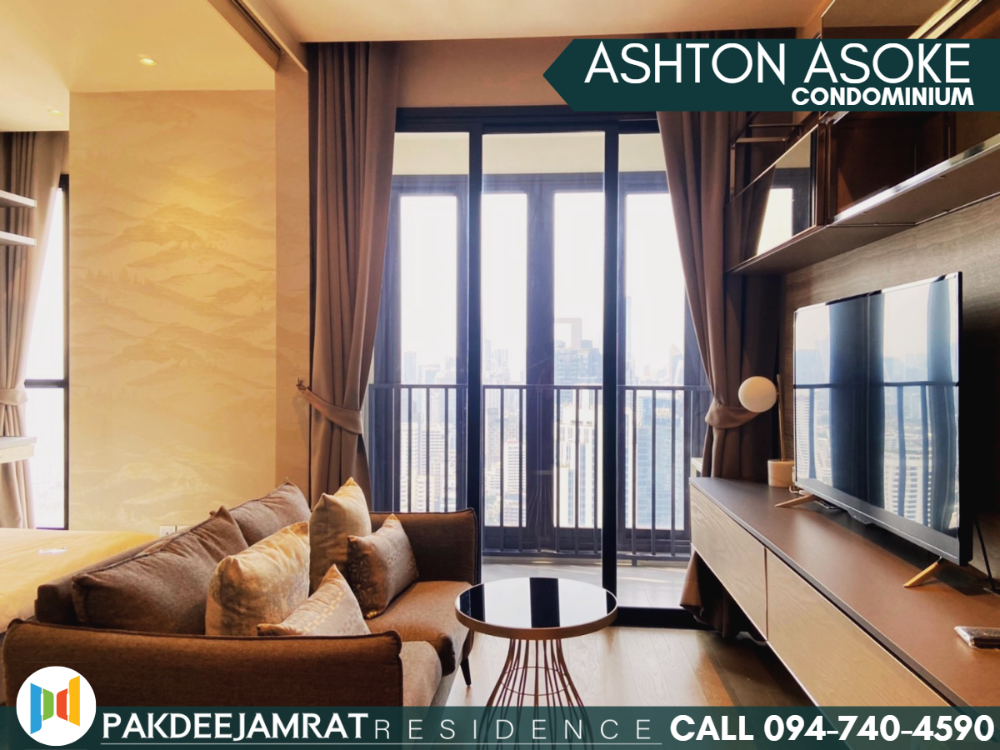 For RentCondoSukhumvit, Asoke, Thonglor : 🅵🅾️🆁 🆁🅴🅽🆃  𝗔𝘀𝗵𝘁𝗼𝗻 𝗔𝘀𝗼𝗸𝗲 |  size 35 sq.m. | 1 bedroom | 1 bathroom |