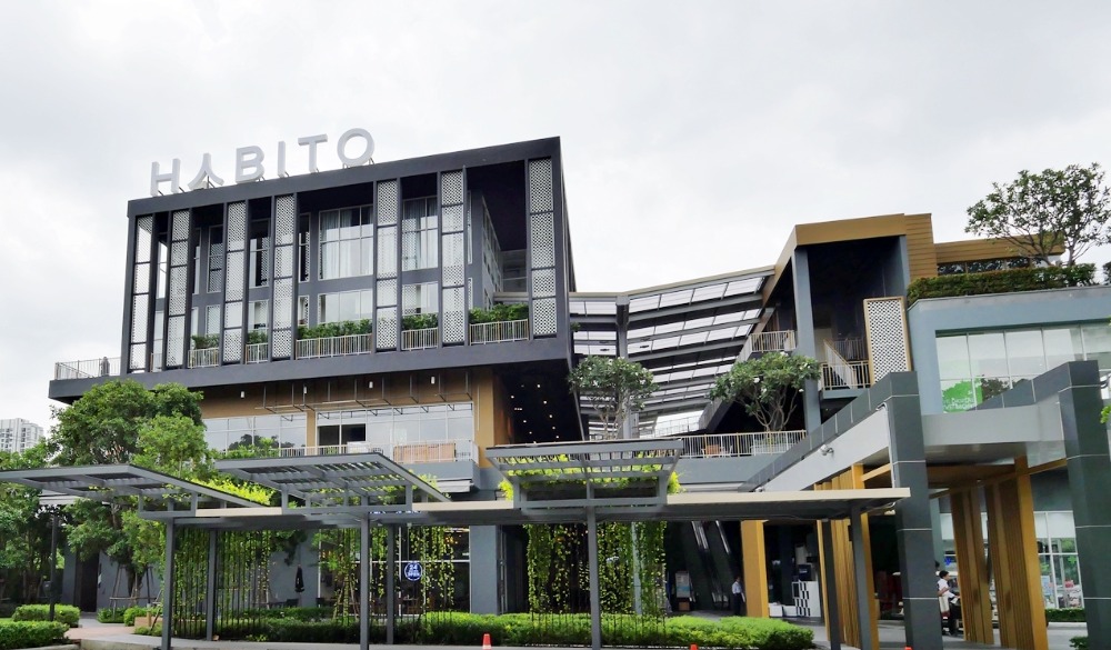 ให้เช่าสำนักงานอ่อนนุช อุดมสุข : ให้เช่าสำนักงาน ร้านค้า ใน Habito Mall ใกล้แหล่งช็อปปิ้ง โรงเรียนนานาชาติ ใกล้รถไฟฟ้าพระโขนง