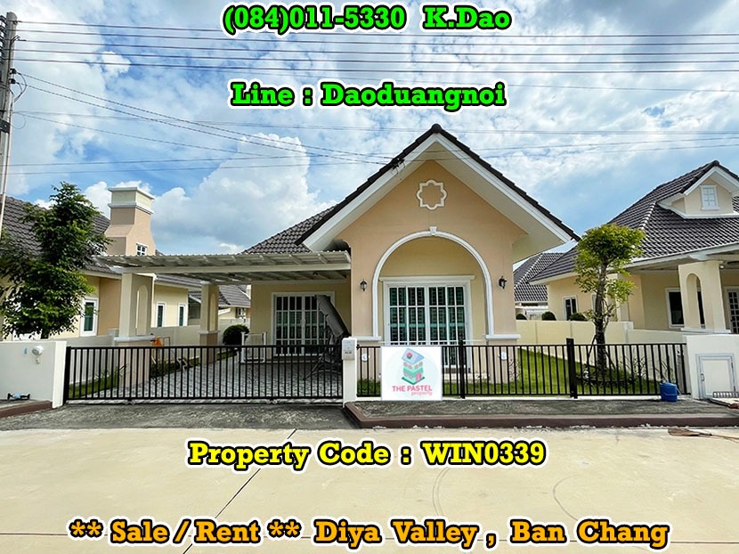 Diya Valley, Ban Chang ***Sale/Rent*** House with Extension +++Mountain