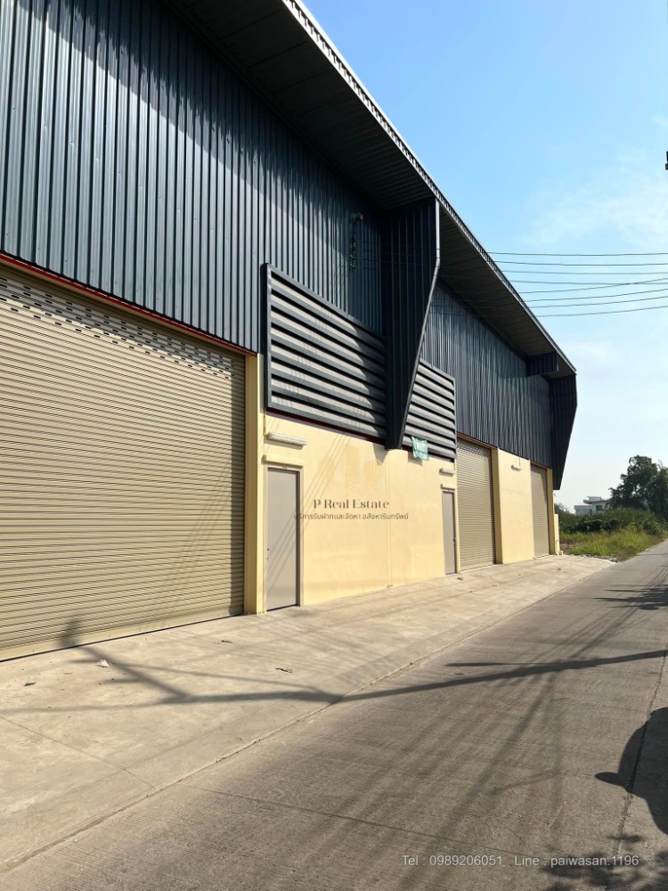 For RentWarehousePathum Thani,Rangsit, Thammasat : Warehouse/office for rent, Khlong Nueng Subdistrict, Khlong Luang District, Pathum Thani Province, area 480 sq m.