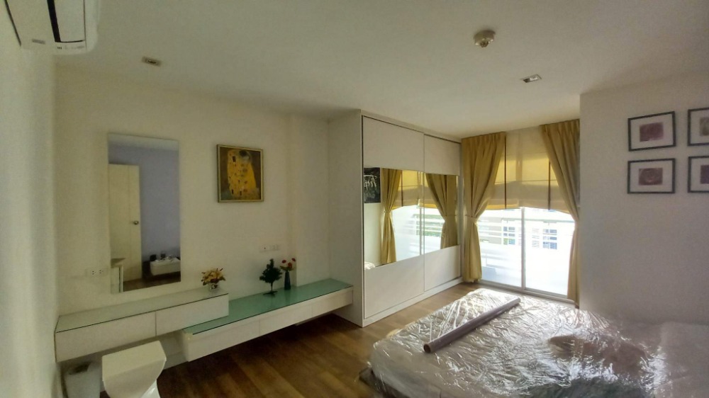 For RentCondoOnnut, Udomsuk : For rent 🔥🔥 The Room Sukhumvit 79 (BTS On Nut), garden view, 2 bedrooms, 1 bathroom, beautiful room, fully furnished, ready to move in, price 25,000 baht