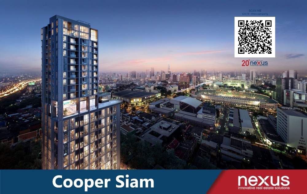 ให้เช่าคอนโดสยาม จุฬา สามย่าน : ปล่อยเช่าคอนโด cooper siam