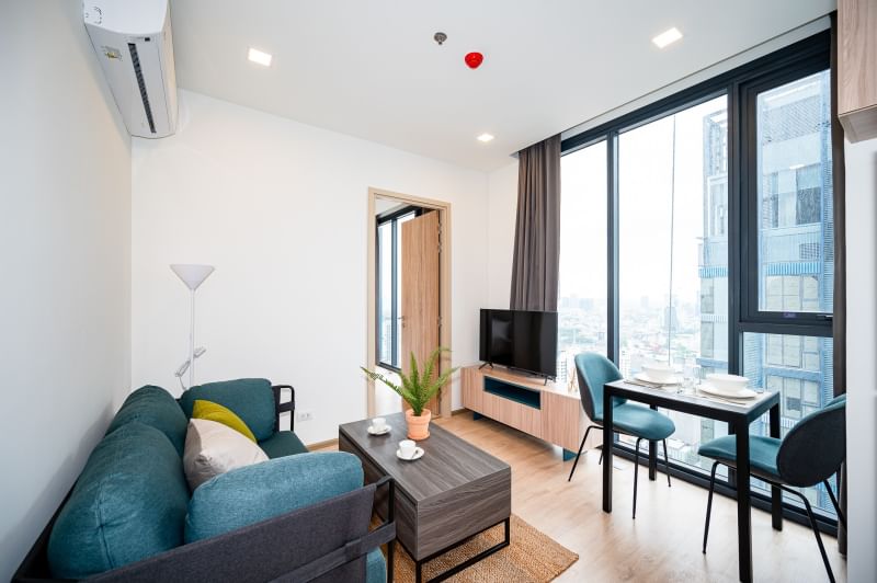 For RentCondoRatchathewi,Phayathai : Brand New Condominium for rent XT Phayathai 1 bedroom price 19,999 / month Can negotiate