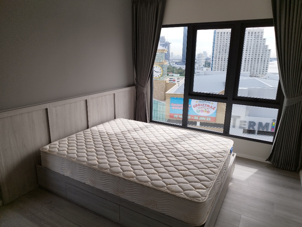 For RentCondoRama3 (Riverside),Satupadit : 4069😊 For RENT 2 bedrooms for rent 🚄 near BTS Chong Nonsi 🏢 The Key Rama 3 The Key Rama 3 Area: 55.00 sq m.