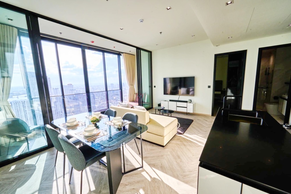 ให้เช่าคอนโดวงเวียนใหญ่ เจริญนคร : 4064😊 For RENT ให้เช่า 2 ห้องนอน🚄ใกล้ BTS กรุงธนบุรี🏢แชปเตอร์ เจริญนคร-ริเวอร์ไซด์ Chapter Charoennakhorn-Riverside🔔พื้นที่:78.80ตร.ม.💲เช่า:69,000฿📞O99-5919653,065-9423251✅LineID:@sureresidence