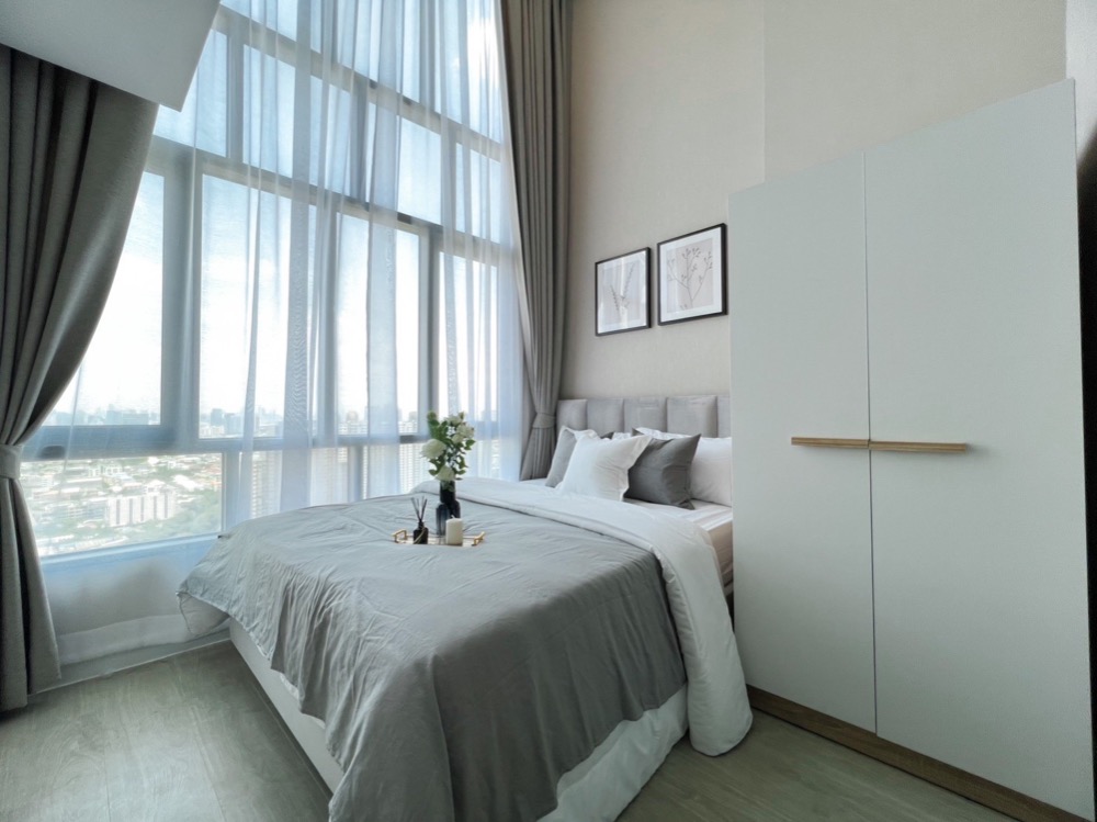 For RentCondoBang Sue, Wong Sawang, Tao Pun : ✨[Duplex 2 bedrooms]🌈🏙 for rent Metro Sky Prachachuen ✨📲Contact call/Line 099-289-1569