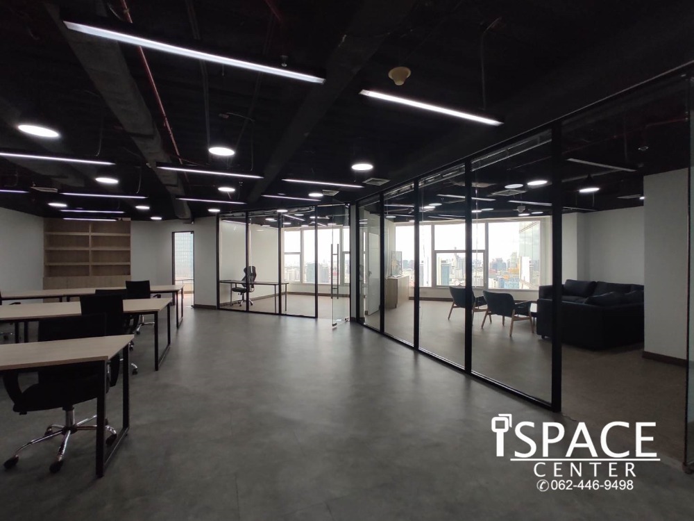 For RentOfficeSathorn, Narathiwat : The office is decorated. Fullfurnished Ready to work next to BTS Chong Nonsi. Very convenient to travel. There is already a room barrier.