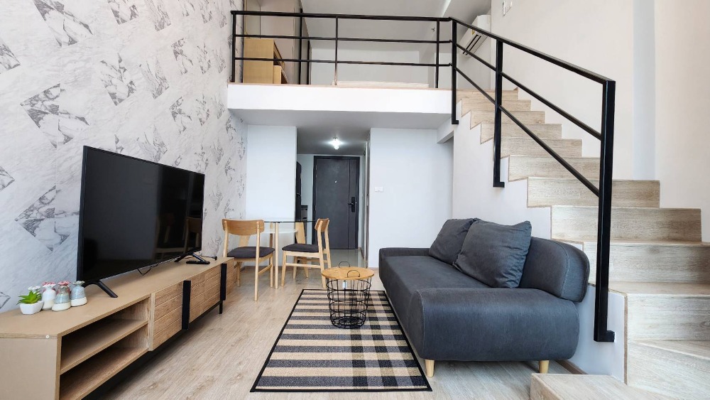 ให้เช่าคอนโดพระราม 9 เพชรบุรีตัดใหม่ RCA : IDEO NEW RAMA9 (duplex room)