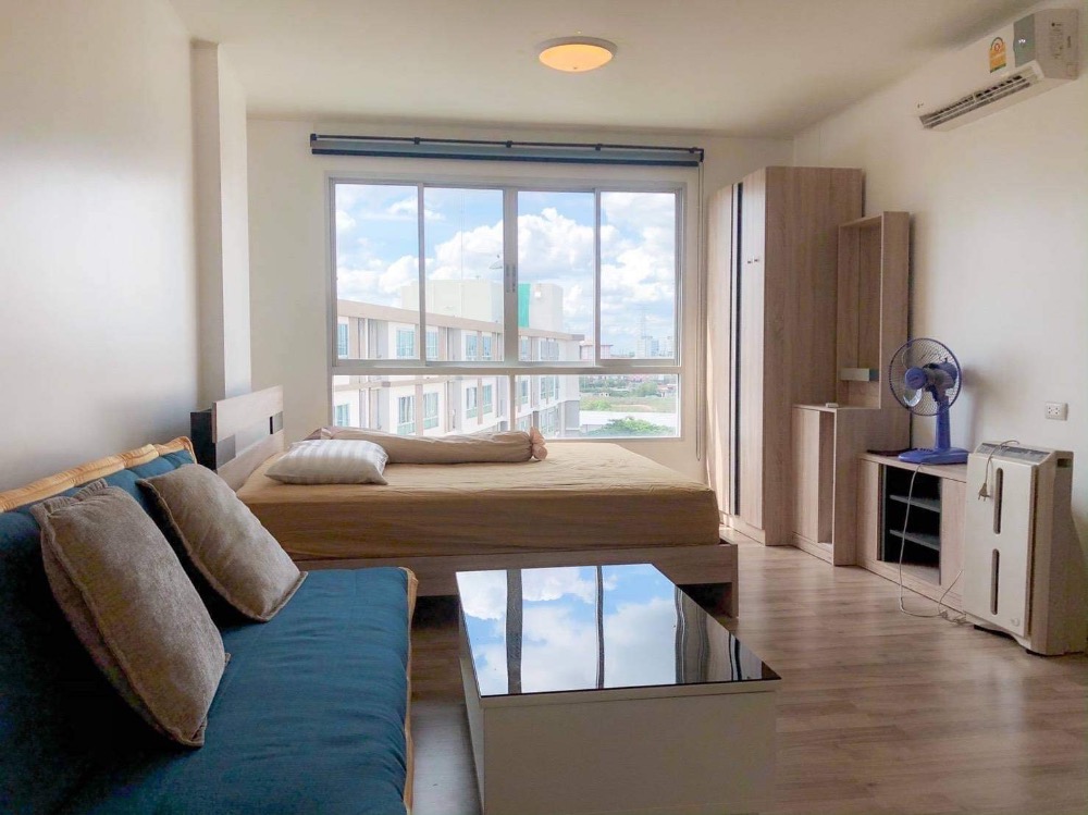 For RentCondoPathum Thani,Rangsit, Thammasat : ✨Dcondo Campus Phase 2✨High floor, pool view 📞Line: kidkatwink