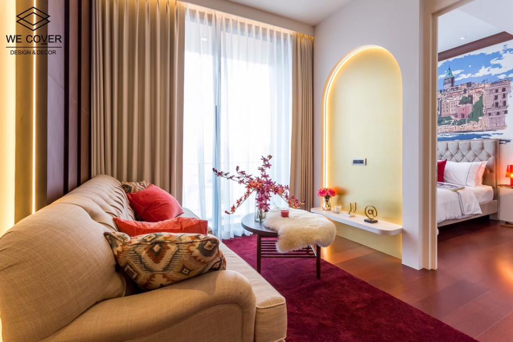 For RentCondoSukhumvit, Asoke, Thonglor : KHUN BY YOO(1BEDROOM🚨)very beautiful (ready to move in💯)