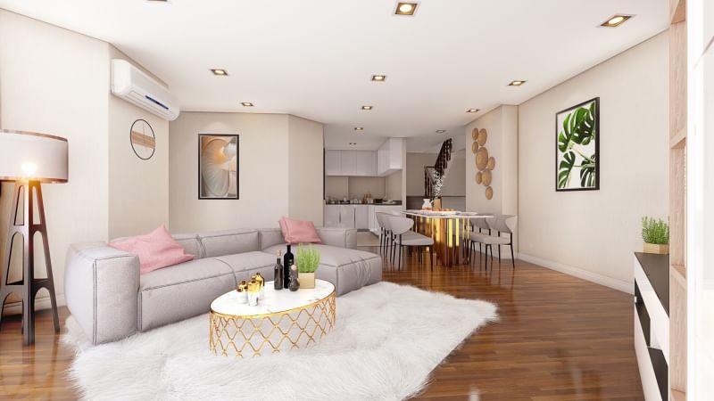 ให้เช่าคอนโดพระราม 9 เพชรบุรีตัดใหม่ RCA : Belle Grand Rama 9 For Rent 5 Bedroom 4 Bathroom