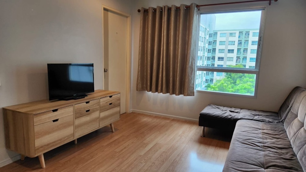 For SaleCondoOnnut, Udomsuk : Rare unit, only 2.45 million baht ✅ Lumpini Ville On Nut 46, 2 bedrooms, 2 bathrooms, beautiful garden view, high floor, fairy condition.